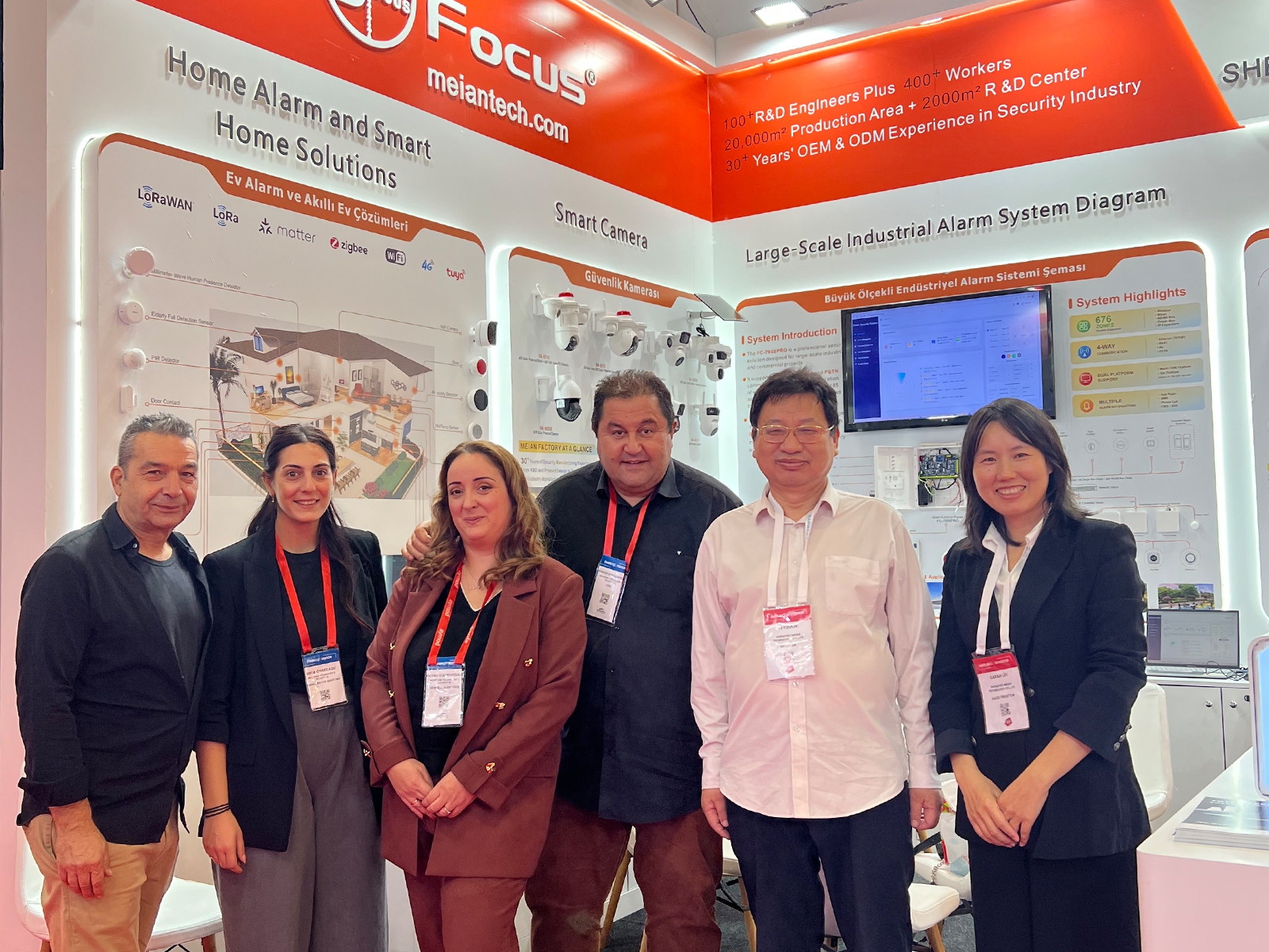 Meian Technology Successfully Exhibits at ISAF 2026 Turkey, 